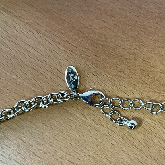 Green Double Row Bauble Necklace - Picture 3 of 3